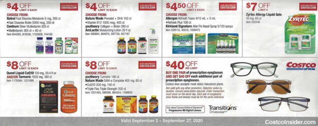 Costco September 2020 Coupon Book Page 22