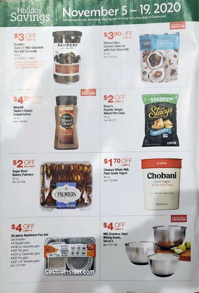 Costco Black Friday 2020 Ad Page 1