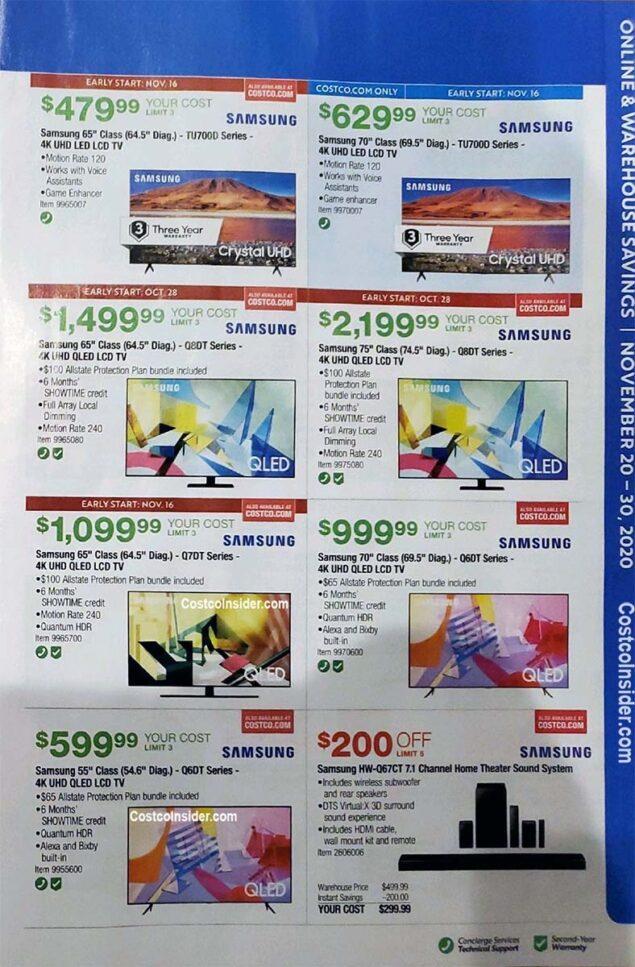 Costco Black Friday 2020 Ad Page 14