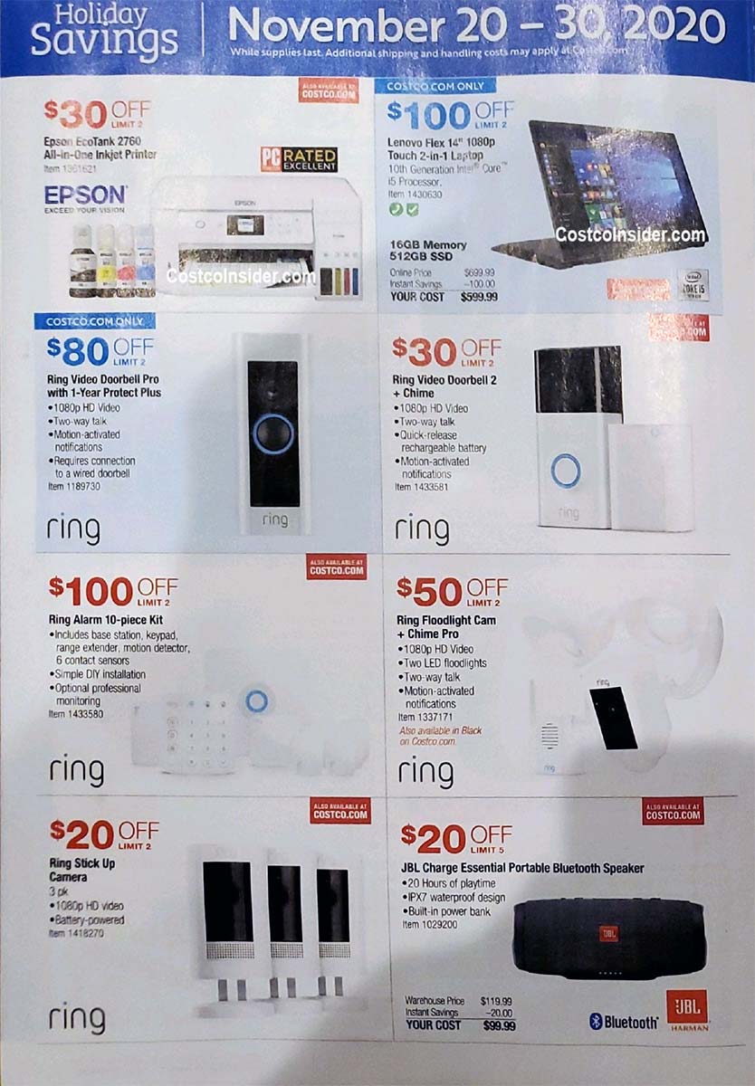 Costco Black Friday 2020 Ad Costco Insider