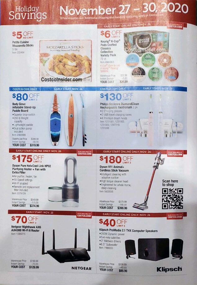 Costco Black Friday 2020 Ad Page 25