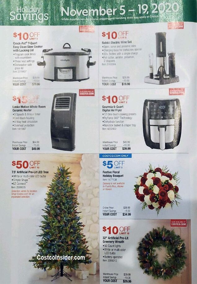 Costco Black Friday 2020 Ad Page 3