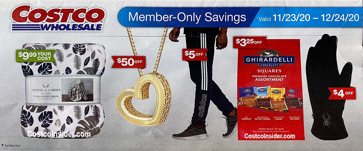 Costco December 2020 Coupon Book Cover