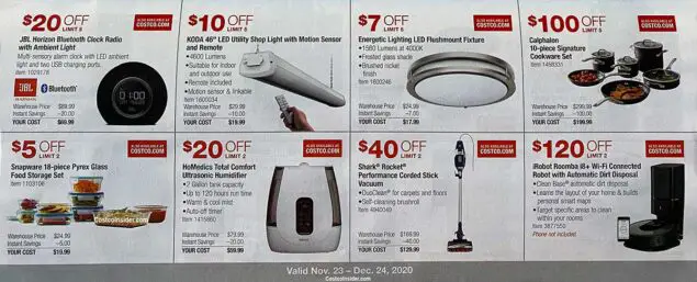 Costco December 2020 Coupon Book Page 10