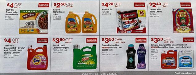 Costco December 2020 Coupon Book Page 14