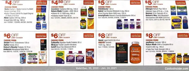 Costco January 2021 Coupon Book Page 20