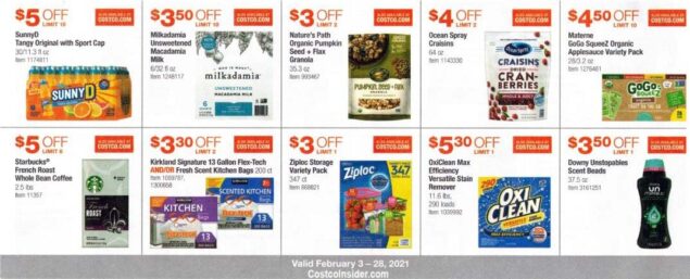 Costco February 2021 Coupon Book Page 12