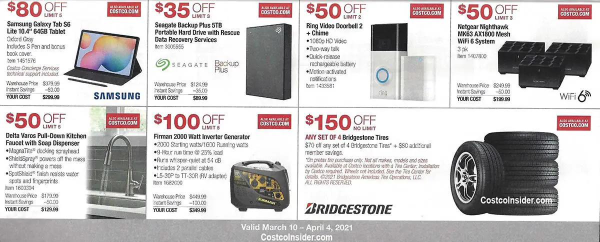 Costco March 2021 Coupon Book Page 12