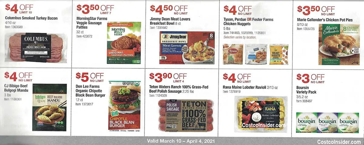 Costco March 2021 Coupon Book Page 18