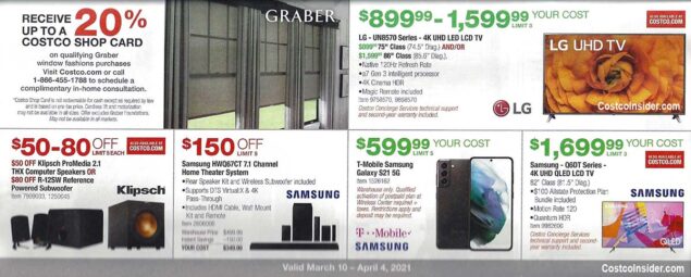 Costco March 2021 Coupon Book Page 8