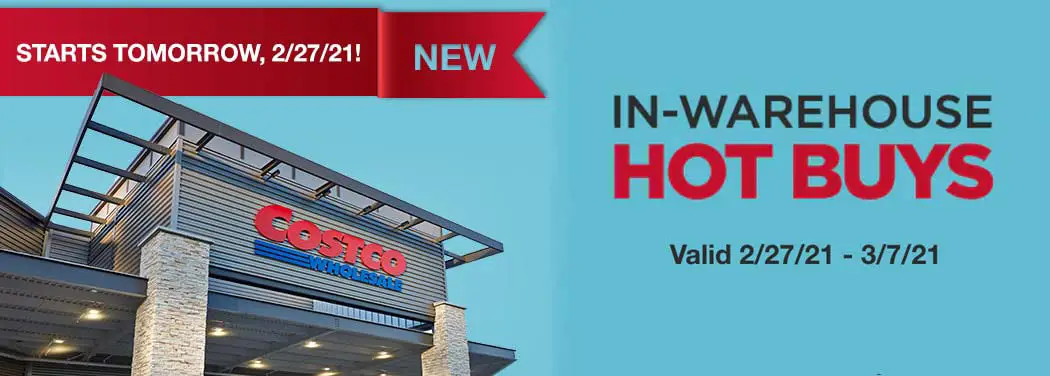 Costco March 2021 Hot Buys Coupons