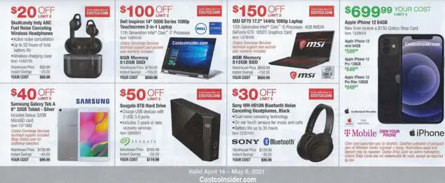 Costco April 2021 Coupon Book Page 11