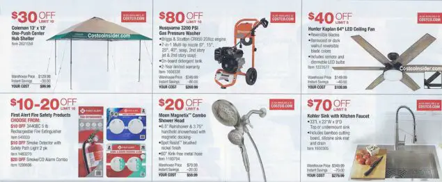 Costco April 2021 Coupon Book Page 12
