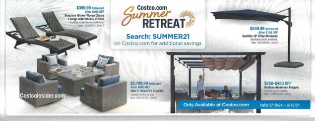 Costco May 2021 Coupon Book Page 1