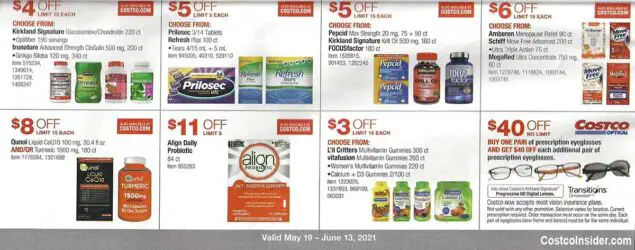 Costco May 2021 Coupon Book Page 20
