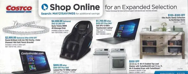 Costco May 2021 Coupon Book Page 21