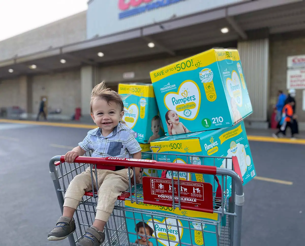 Pampers Baby at Costco