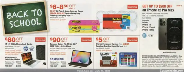 Costco July 2021 Coupon Book Page 9