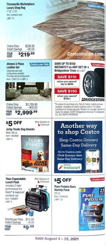 Costco August 2021 Coupon Book Page 13