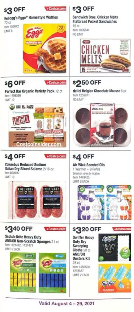 Costco August 2021 Coupon Book Page 18