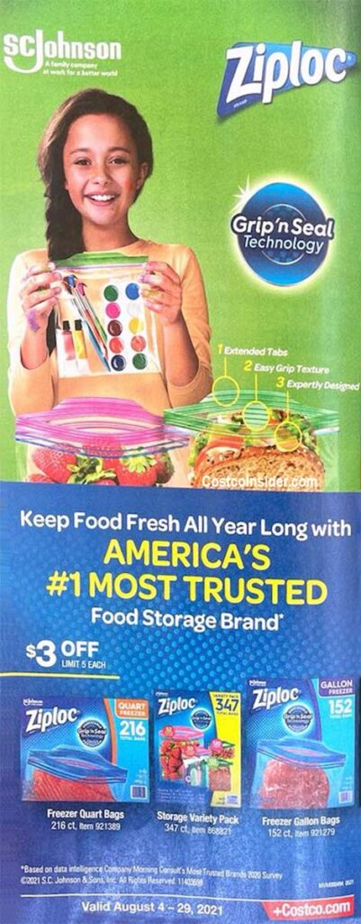 Costco August 2021 Coupon Book Page 19