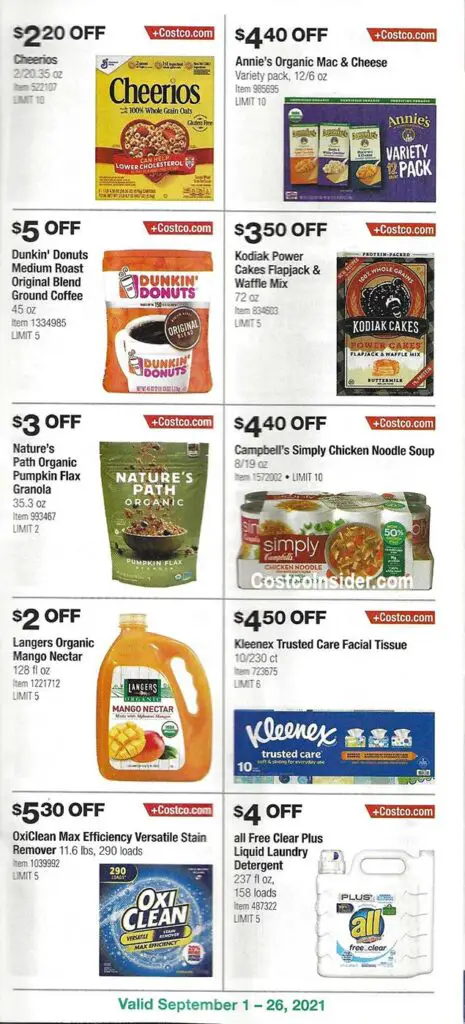 Costco September 2021 Coupon Book Page 19