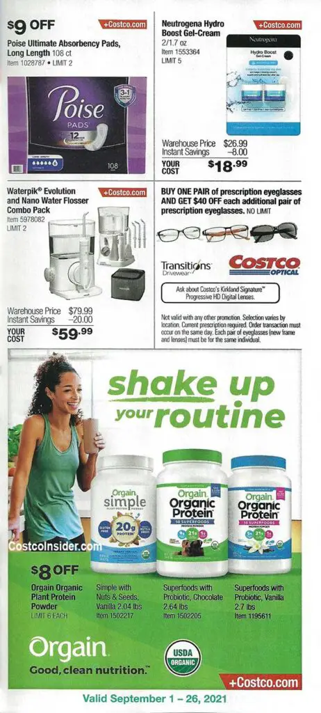 Costco September 2021 Coupon Book Page 6