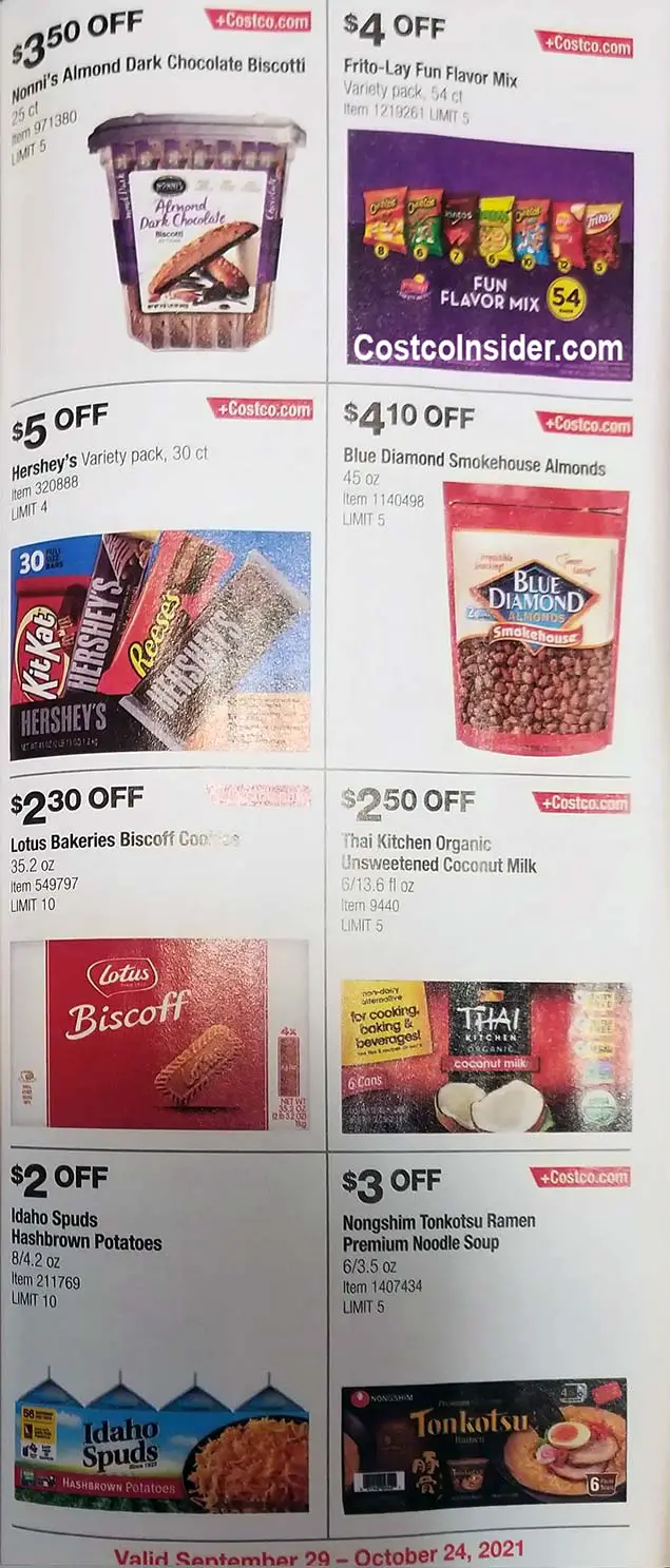 Costco October 2021 Coupon Book Page 16 Costco Insider