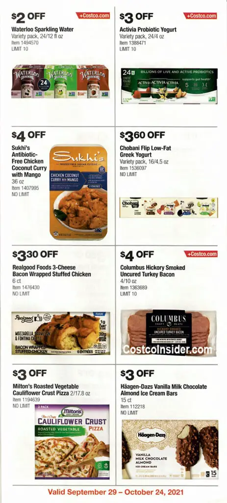 Costco October 2021 Coupon Book Page 20
