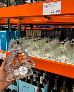 Tequila Cabal on Costco Shelf