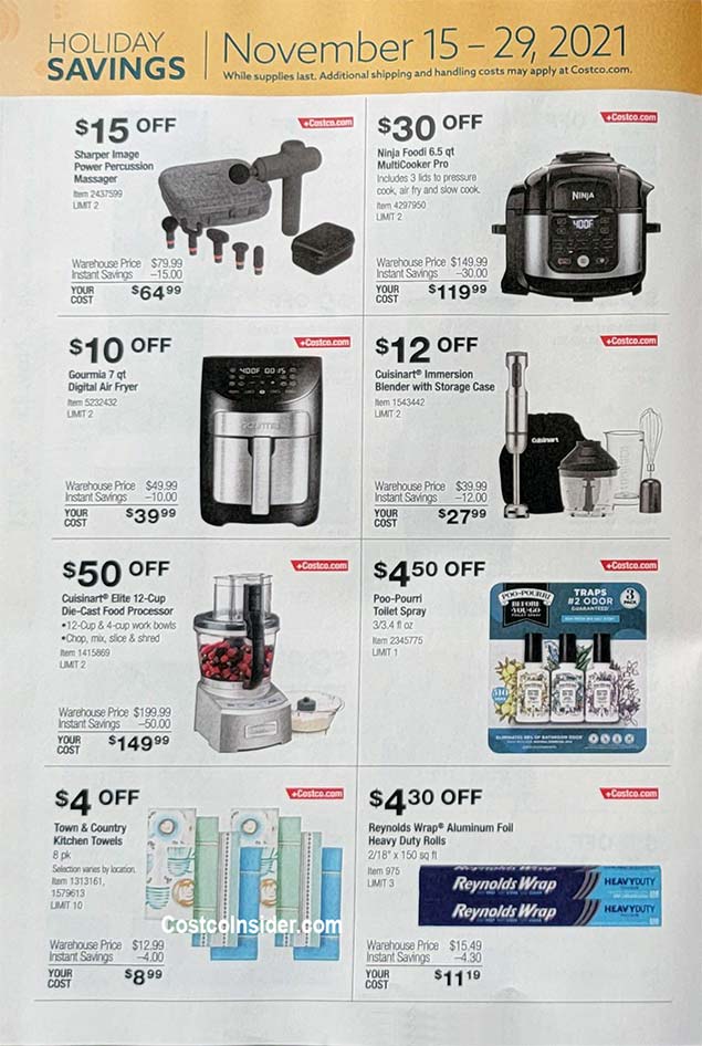 Costco Black Friday 2021 Ad Page 11