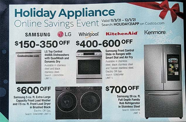 Costco Black Friday 2021 Ad Page 31