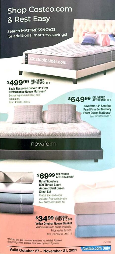 Costco November 2021 Coupon Book Page 10