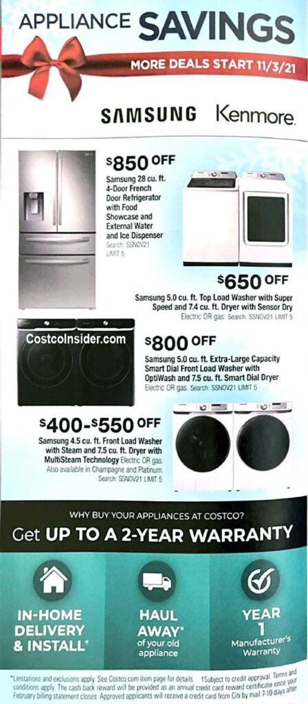 Costco November 2021 Coupon Book Page 3