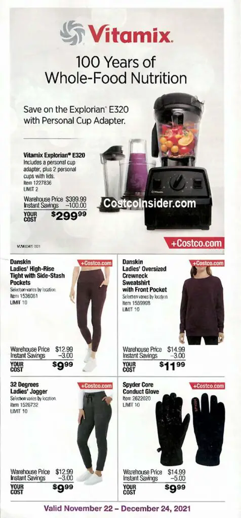 Costco December 2021 Coupon Book Page 11
