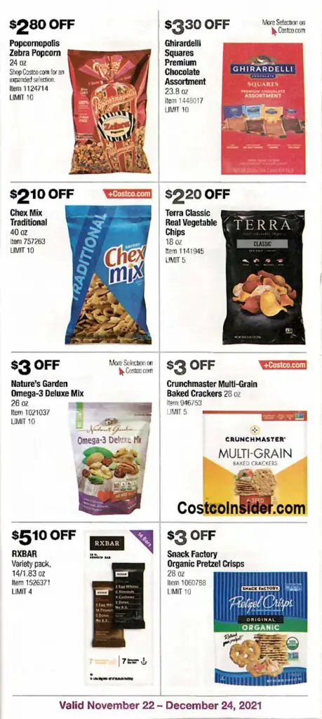 Costco December 2021 Coupon Book Page 16