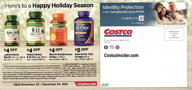 Costco December 2021 Coupon Book Page 21