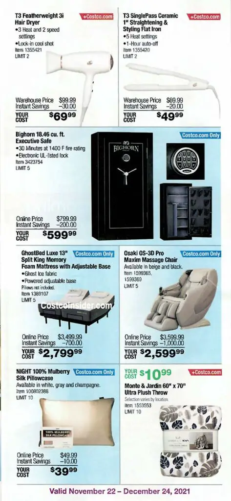 Costco December 2021 Coupon Book Page 6