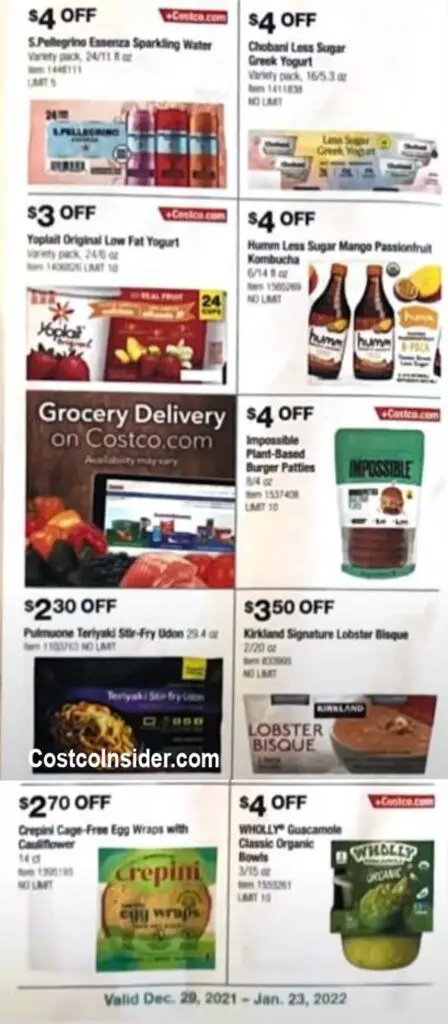 Costco January 2022 Coupon Book Page 17