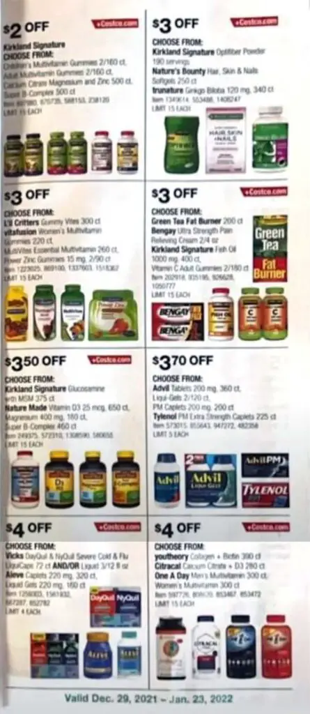 Costco January 2022 Coupon Book Page 18