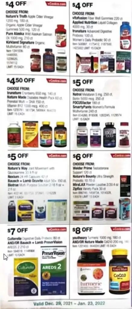Costco January 2022 Coupon Book Page 19
