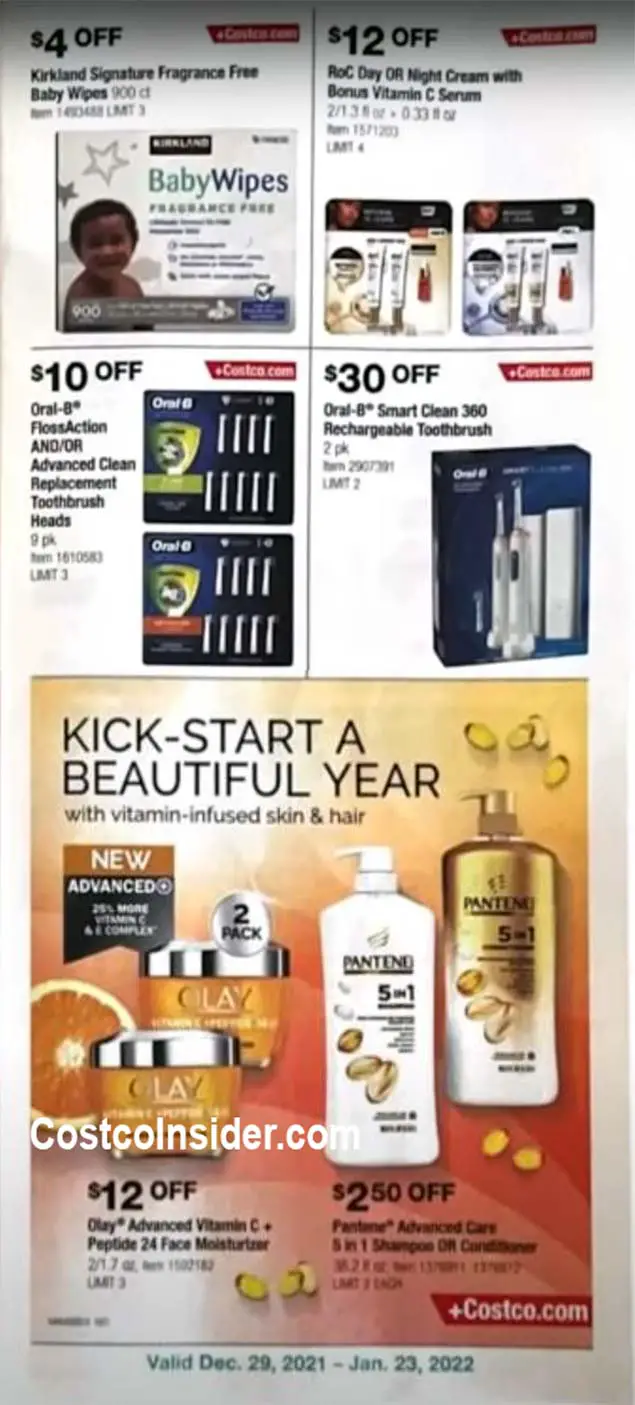 Costco January 2022 Coupon Book Page 4
