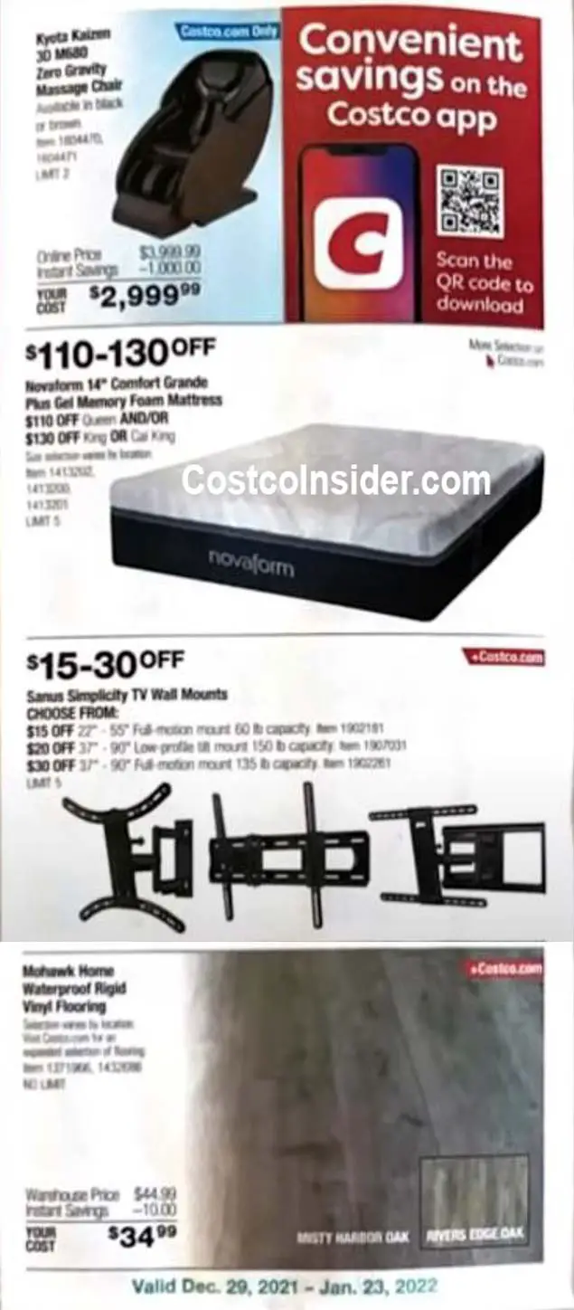 Costco January 2022 Coupon Book Page 7