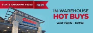 Costco January 2022 Hot Buys Coupons Cover