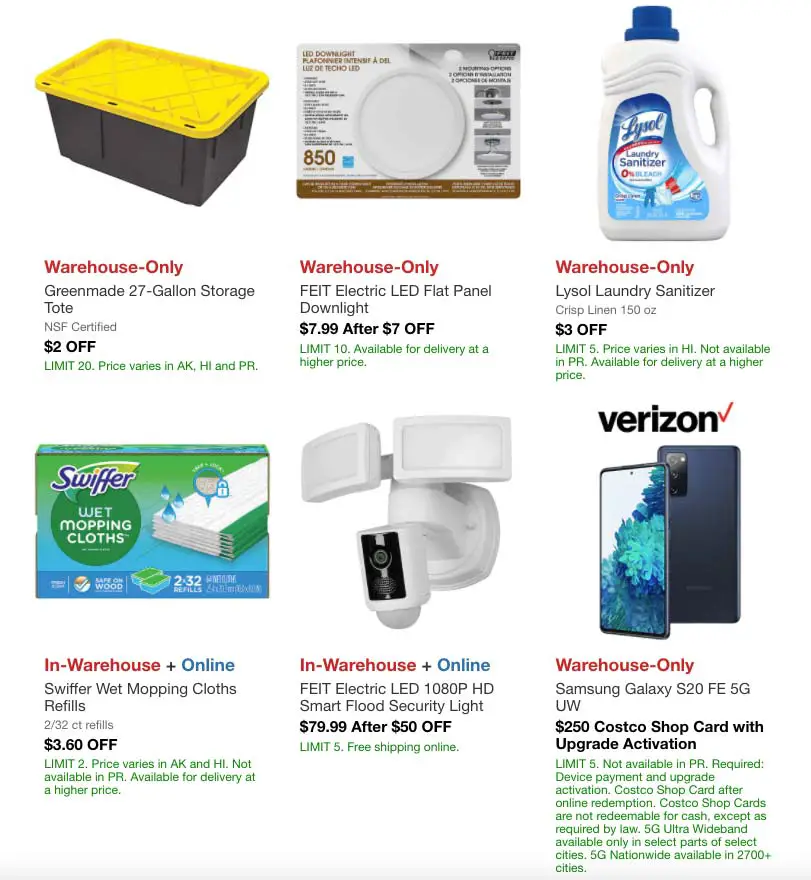 Costco January 2022 Hot Buys Coupons Page 3