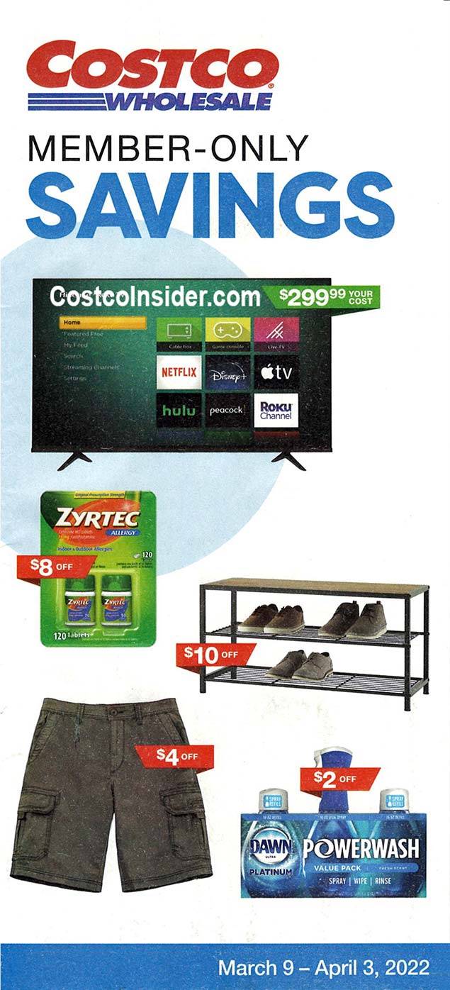 Costco March 2022 Coupon Book Costco Insider