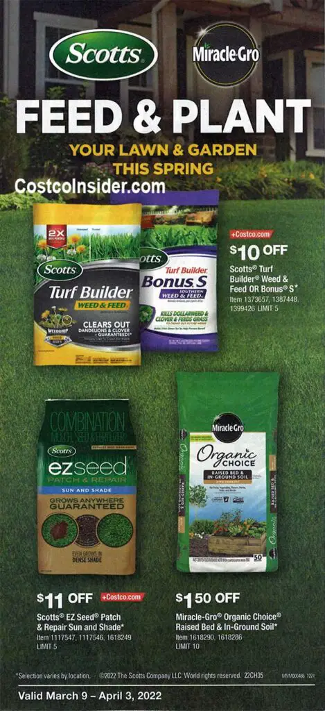 Costco March 2022 Coupon Book Page 10