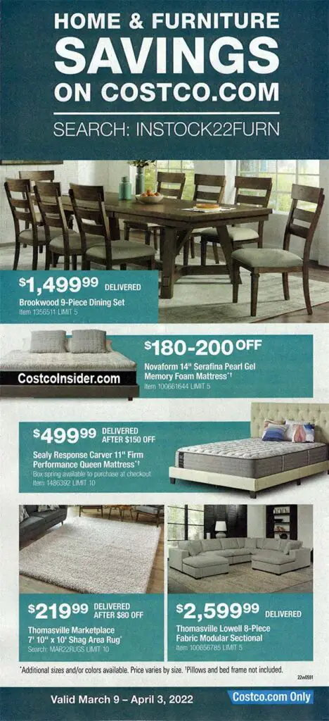 Costco March 2022 Coupon Book Page 12