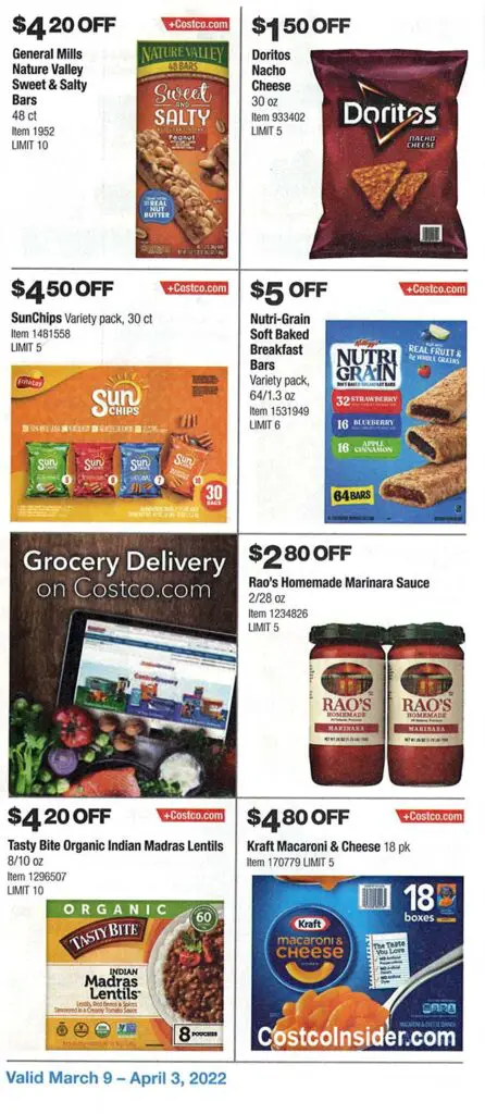 Costco March 2022 Coupon Book Page 16
