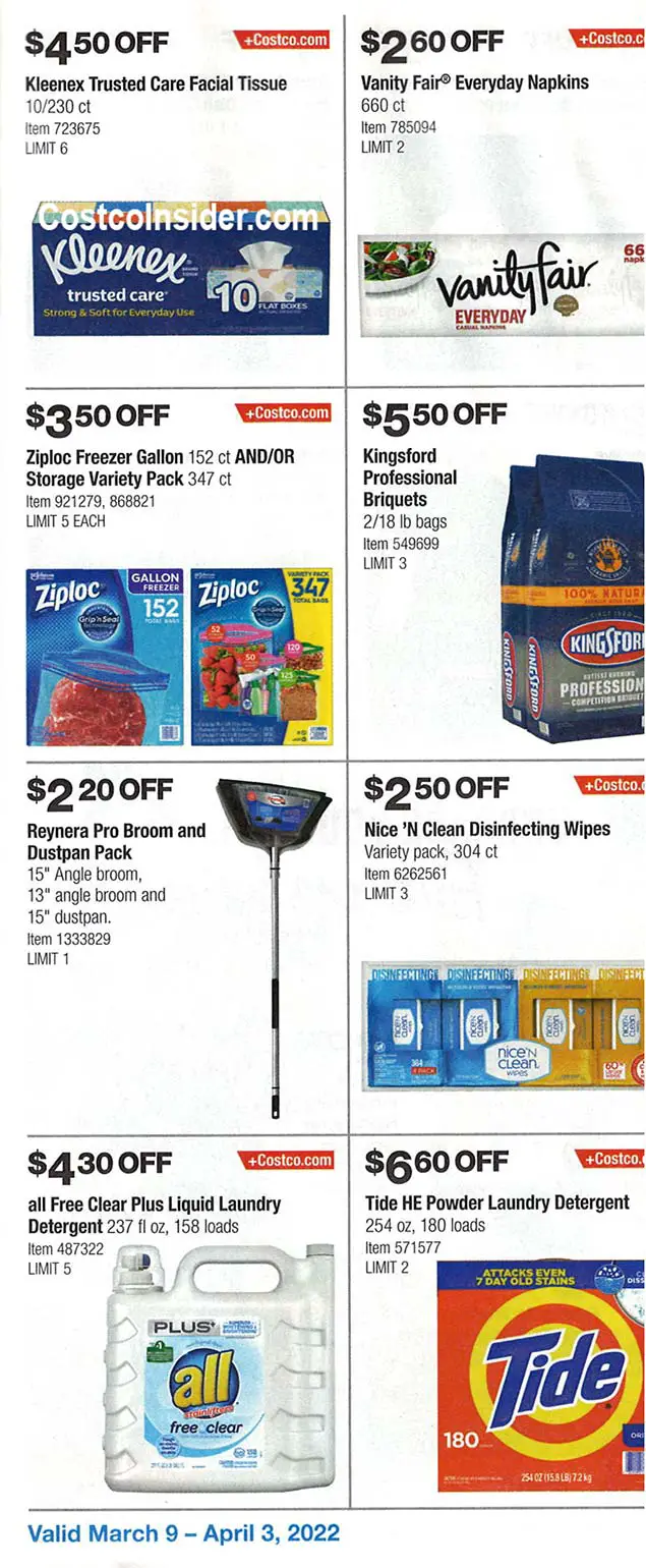 Costco March 2022 Coupon Book Page 17